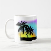 Mug Neon Beach Skies À Hawaii (Gauche)