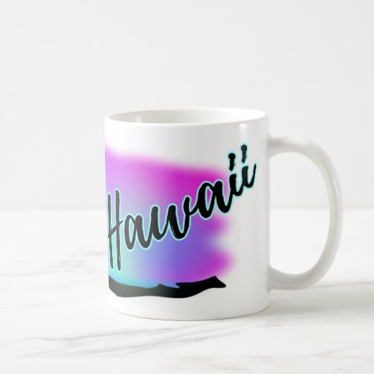 Mug Neon Beach Skies À Hawaii (Droite)