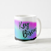 Mug Neon Beach Skies À Key Biscayne (Devant droit)
