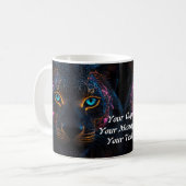 Mug Neon Black Leopard's (Devant gauche)