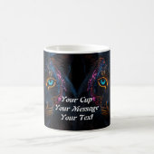 Mug Neon Black Leopard's (Centre)