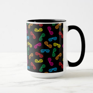 Mug Neon Classic Lunettes de soleil Motif