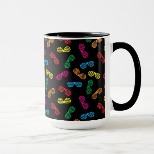 Mug Neon Classic Lunettes de soleil Motif (Droite)