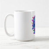 Mug Neon Cyberpunk Gamer Brain Level Up Controller (Gauche)