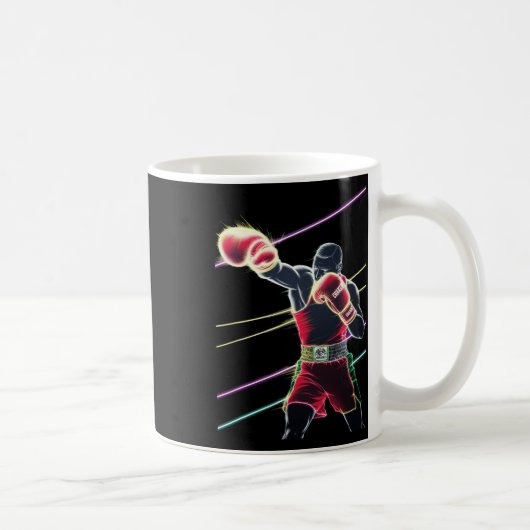 Mug Néon de boxe mexicaine (Droite)