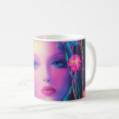 Mug Neon, déesse Alien (Devant droit)