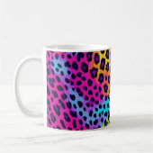 Mug Neon Empreinte de léopard (Gauche)