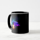Mug Neon Firefly sur noir (Devant gauche)