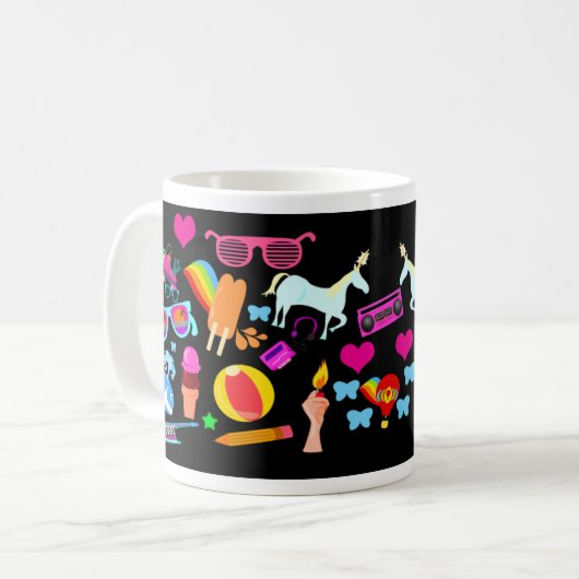 Mug Neon Fun Stuff (Devant gauche)