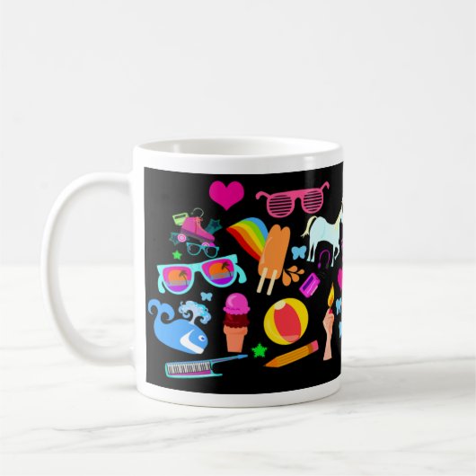Mug Neon Fun Stuff (Gauche)