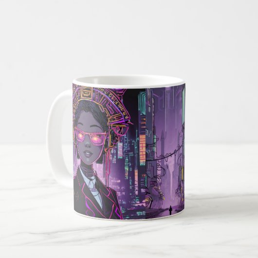Mug Neon Future ID1028 (Devant gauche)