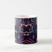 Mug Neon Glow Disco Dance Anniversaire (Centre)