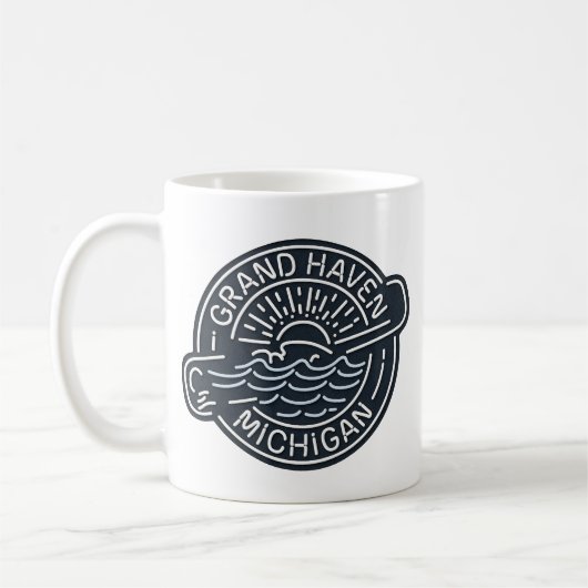 Mug Neon Grand Haven Michigan (Gauche)