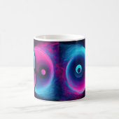 Mug Neon Harmony : Une interprétation moderne de Yin Y (Centre)