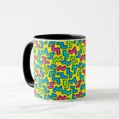 Mug Neon Motif des années 80/90 (Devant gauche)