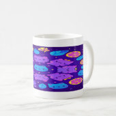 Mug : Neon Neko Citrus Mandala   (Devant droit)