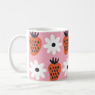 Mug néon or, lumières abstraites colorées.