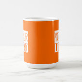 Mug Neon orange - ajouter logo -promo (Centre)