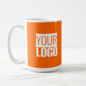 Mug Neon orange - ajouter logo -promo (Gauche)