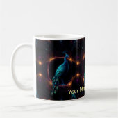 Mug Neon Peacock Elegance (Gauche)