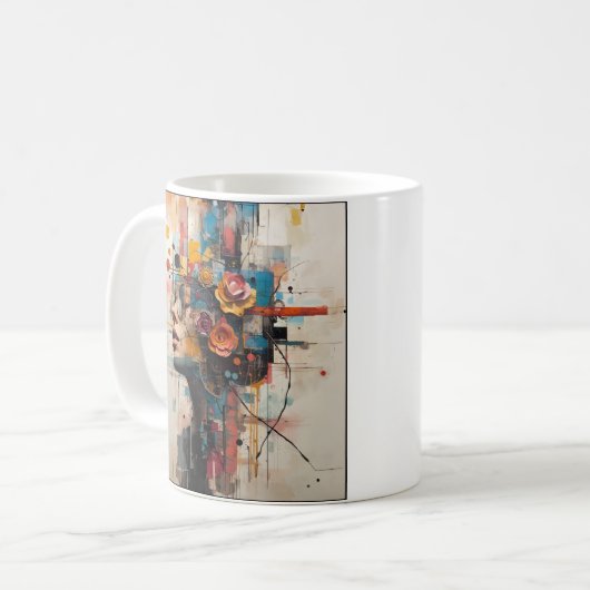 MUG NEON ROSE (Devant gauche)
