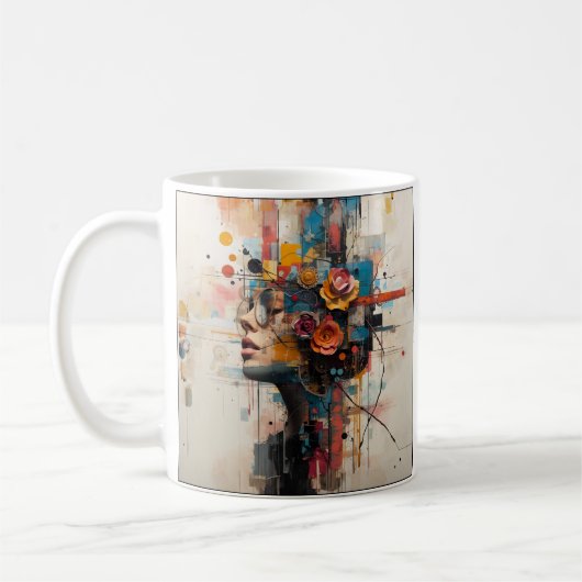 MUG NEON ROSE (Gauche)