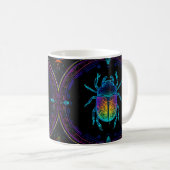 Mug Neon Scarab (Devant droit)