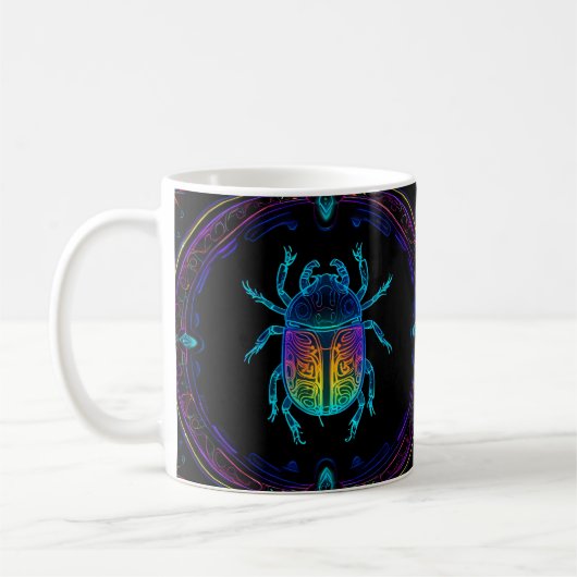 Mug Neon Scarab (Gauche)