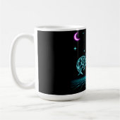 Mug Néon Scorpion Synthwave – Dard Électrique Rétro (Gauche)