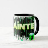 Mug Neon Sláinte Cyber-Mug (Devant droit)