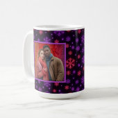 Mug Neon Snowflakes (Devant gauche)