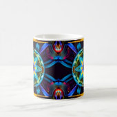 Mug Neon Starburst Kaleidoscope (Centre)