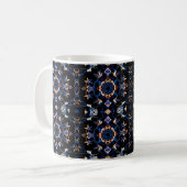 Mug Neon Starburst Kaleidoscope (Devant gauche)