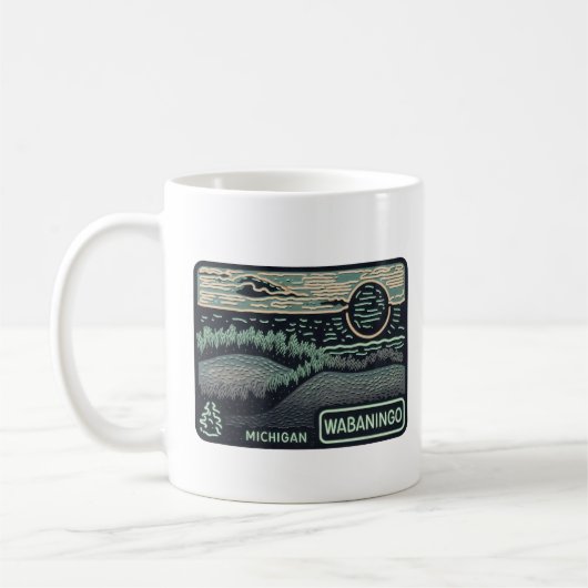 Mug Neon Wabaningo Michigan (Gauche)