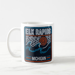 Mug Neon Waves Elk Rapids Michigan