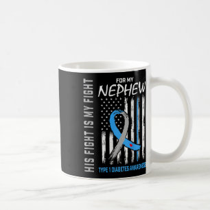 Mug Nephew Type One Diabetes Awareness American Flag B