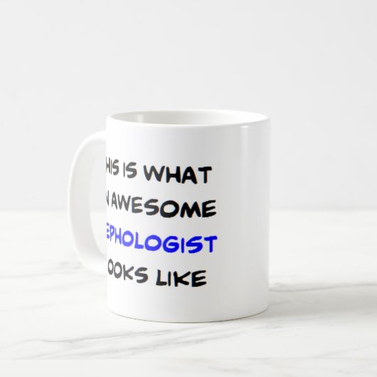 Mug néphologiste, génial (Devant gauche)