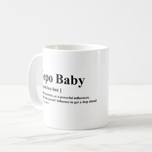 Mug Nepo Baby Signification (Devant gauche)