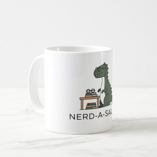 Mug Nerd-a-Saurus (Devant gauche)