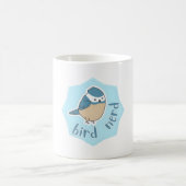 Mug nerd des oiseaux mignon oiseau bleu (Centre)