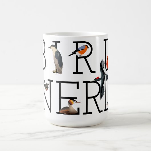 Mug Nerd d'oiseaux (Centre)