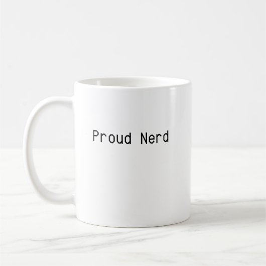 Mug Nerd fier (Gauche)