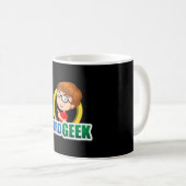 Mug Nerd Geek Science Math Ordinateur Drôle Idée cadea (Devant droit)