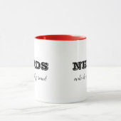 Mug NERDS font tourner le monde (Centre)
