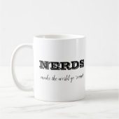 Mug NERDS font tourner le monde (Gauche)
