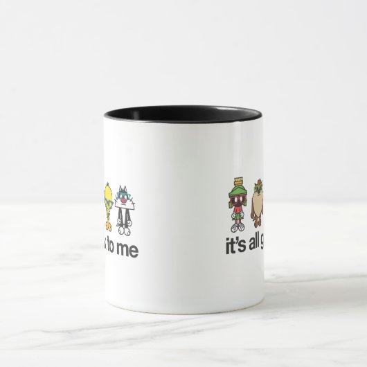 Mug Nerds LOONEY TUNES™ - Tous Geeks pour moi (Centre)