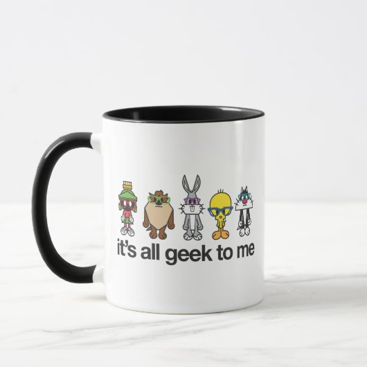 Mug Nerds LOONEY TUNES™ - Tous Geeks pour moi (Gauche)