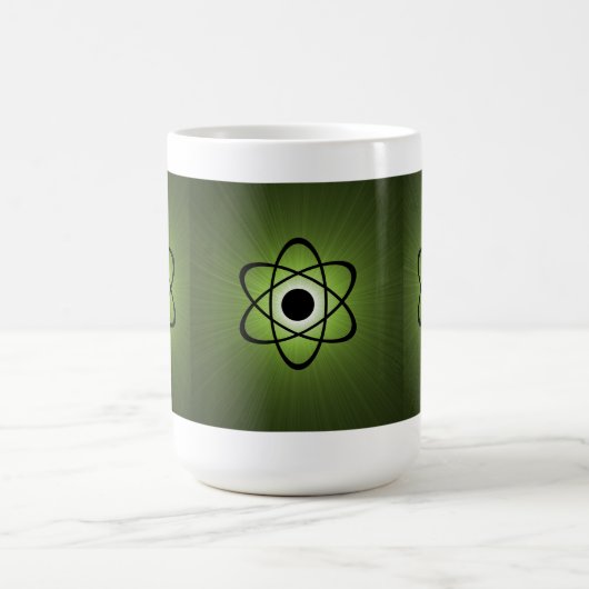 Mug Nerdy boug atomique, vert (Centre)