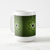 Mug Nerdy boug atomique, vert (Devant gauche)