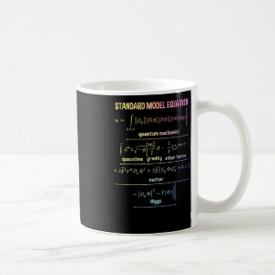 Mug Nerdy Standard Model Equation - Cadeau Pour La Phy